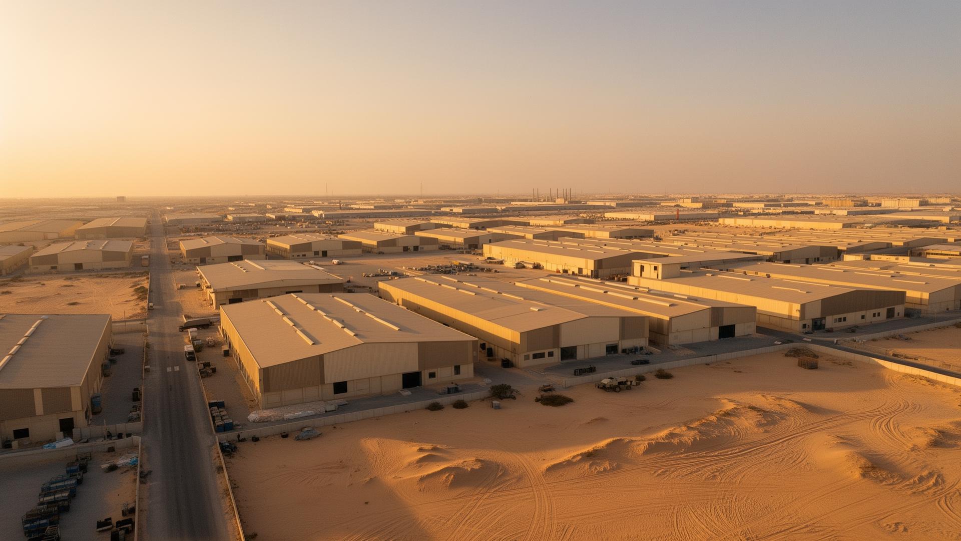 Industrial estate in a Dubai DREC zone